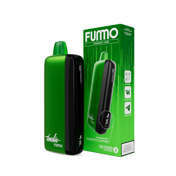 Электронка Fummo Indic Клубника Киви (10 000 Затяжек) в Уфе