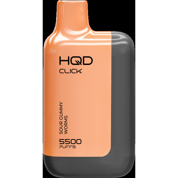 POD-система Hqd Click Устройство + Картридж Кислые Мармеладные Червячки (5500 Затяжек) в Уфе