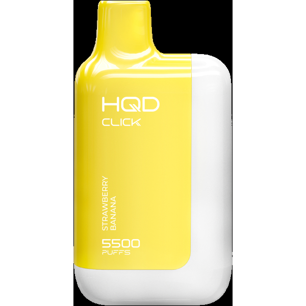 POD-система Hqd Click Устройство + Картридж Клубника Банан (5500 Затяжек) в Уфе