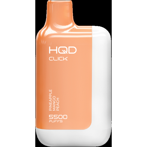 POD-система Hqd Click Устройство + Картридж Ананас Манго Персик (5500 Затяжек) в Уфе