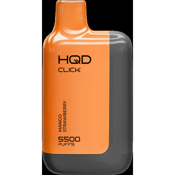 POD-система Hqd Click Устройство + Картридж Манго Клубника (5500 Затяжек) в Уфе