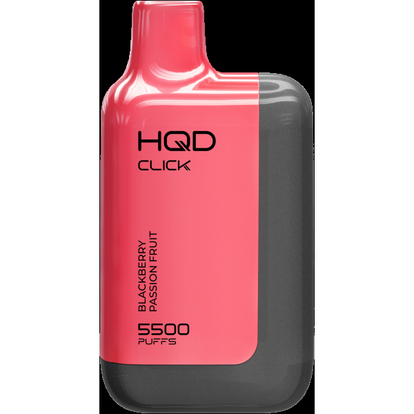 POD-система Hqd Click Устройство + Картридж Ежевика Мараккуйя (5500 Затяжек) в Уфе