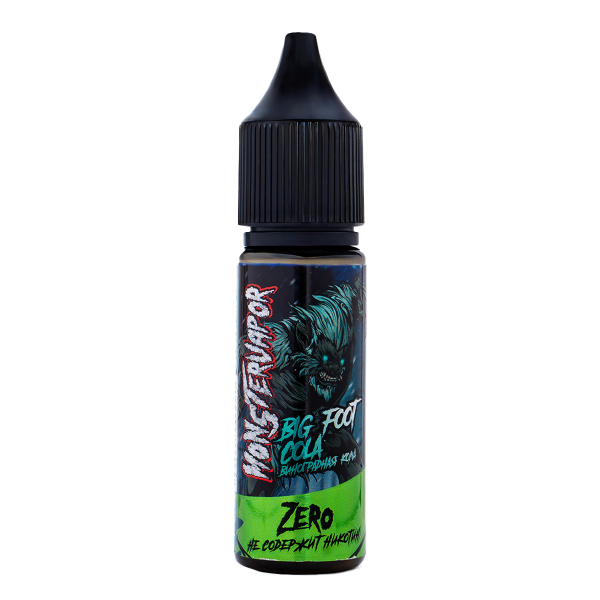 Жидкость Monsterwapor Zero Big Foot Cola 30 Мл в Уфе