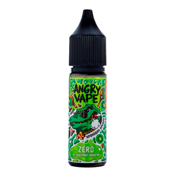 Жидкость Angry Vape Zero Крокодил Бревно 30 Мл в Уфе