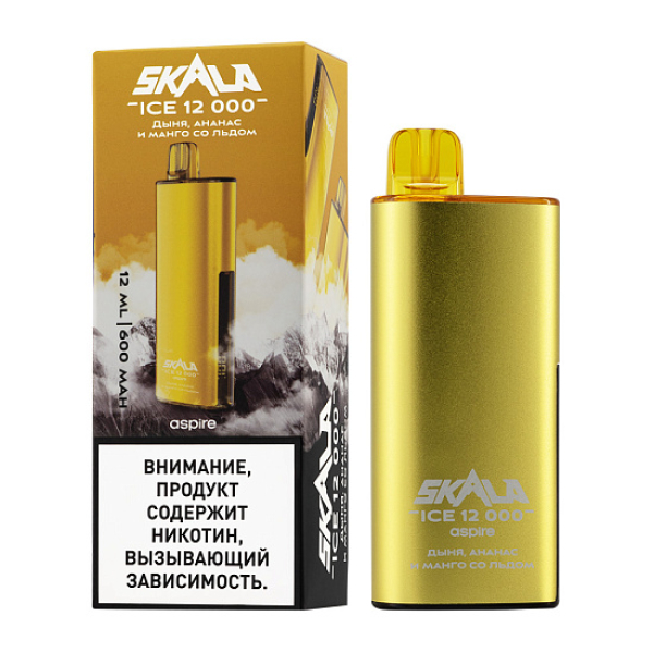 Электронка Skala Ice 12000 Дыня,Ананас И Манго Со Льдом в Уфе
