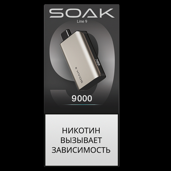 Электронка Soak 9 Titanium 9000 Ананас Маракуйя в Уфе
