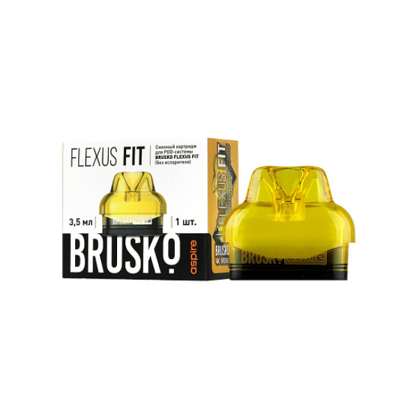 Сменный Картридж Brusko Flexus Fit (Жёлтый) 3,5 Мл, Упак. 1Шт в Уфе