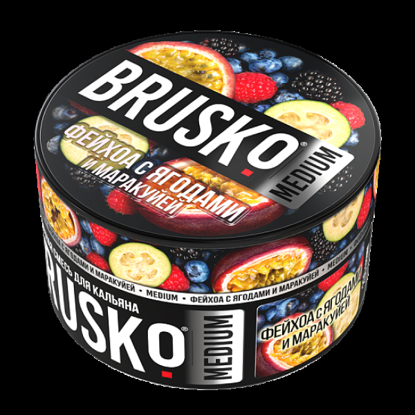 Смесь Brusko Фейхоа С Ягодами И Маракуйей (Medium)  250 гр в Уфе