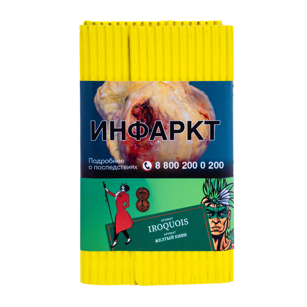 Табак Satyr Iroquois (Желтый Киви)  100 грамм в Уфе