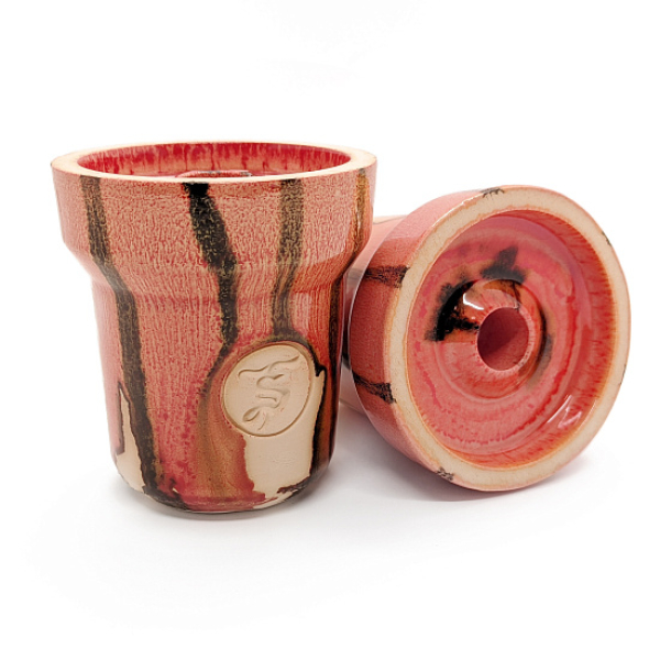 Чаша St Bowls Phunnel Glaze Красная С Полосками в Уфе