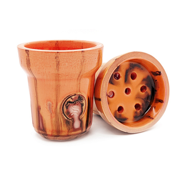 Чаша St Bowls Phunnel Glaze Оранжевая С Полосками в Уфе