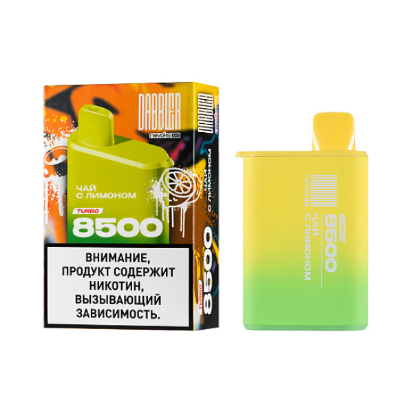 Электронка Dabbler Turbo Чай С Лимоном 8500 затяжек в Уфе