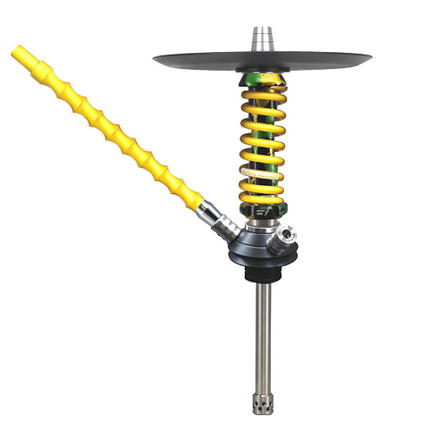 Кальян Mamay Customs Coilovers Micro Зелено Золотой Сплеш  в Уфе