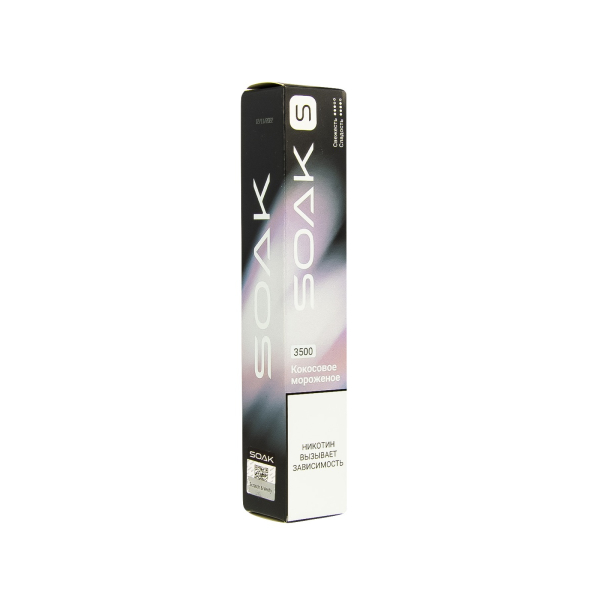 ЭСДН SOAK S Ice Cream Coconut 3500 тяг в Уфе