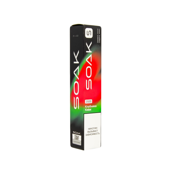ЭСДН SOAK S Strawberry Kiwi 3500 тяг в Уфе