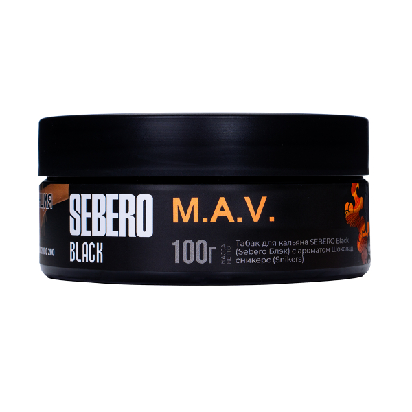 Табак Sebero Black M.a.v. 100 грамм в Уфе