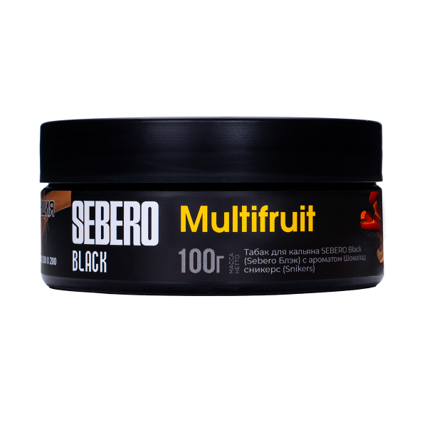 Табак Sebero Black Multifruit 100 грамм в Уфе