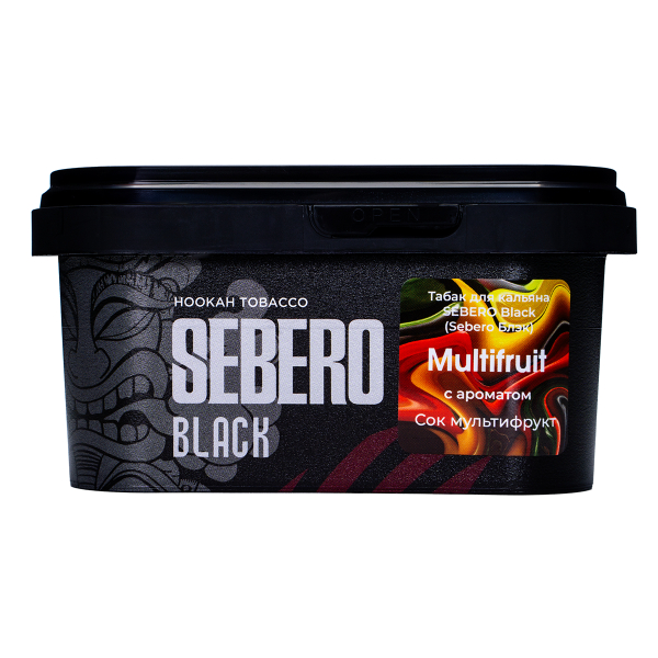 Табак Sebero Black Multifruit 200 грамм в Уфе