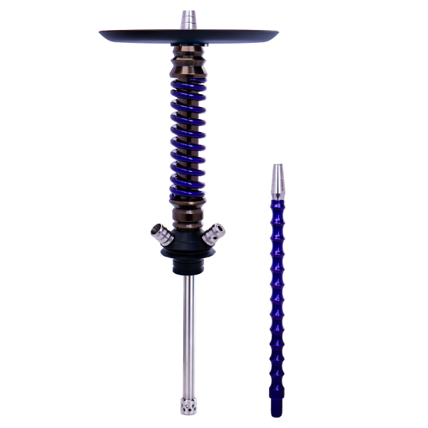 Кальян Mamay Customs Coilovers Mini Бронза Фиолетовый Лак в Уфе