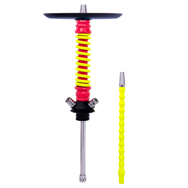 Кальян Mamay Customs Coilovers Mini Розово Жёлтый Флюр в Уфе