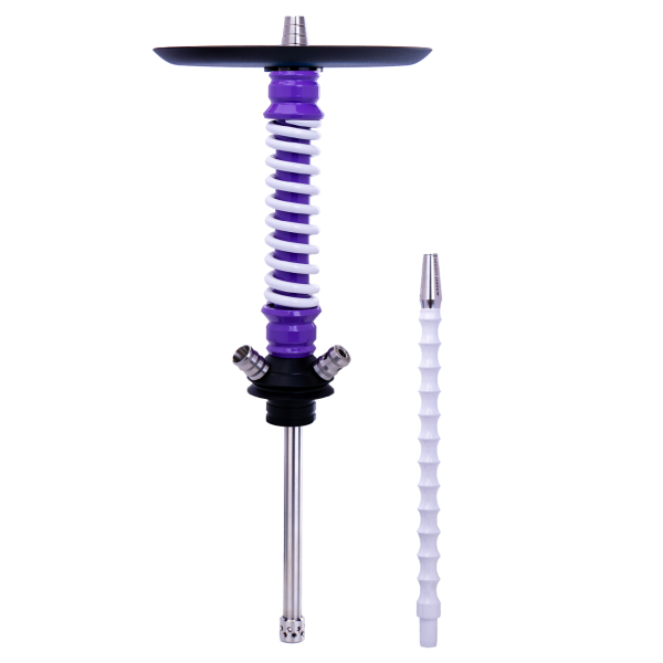 Кальян Mamay Customs Coilovers Mini Сиренево Белый в Уфе