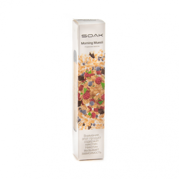 Электронная сигарета Soak X Morning Muesli 2200 в Уфе