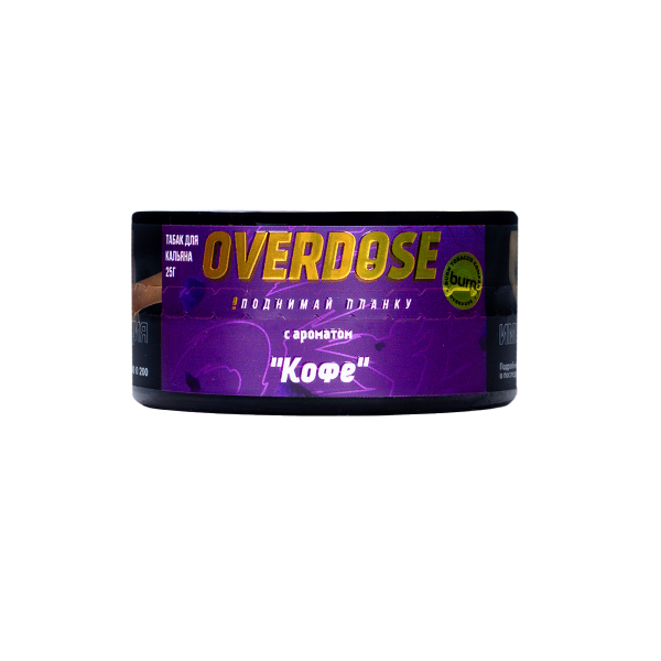 Табак Overdose Coffee 25 грамм в Уфе