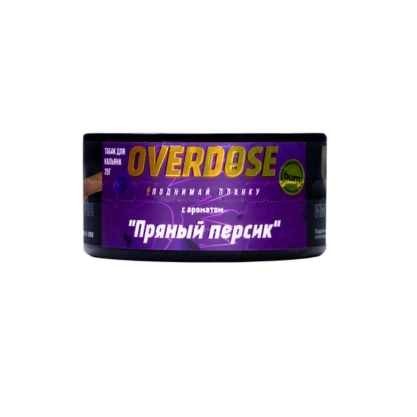 Табак Overdose Kashmir Peach 25 грамм в Уфе