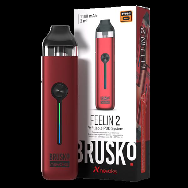 POD-система Brusko Feelin 2 Малиновый в Уфе