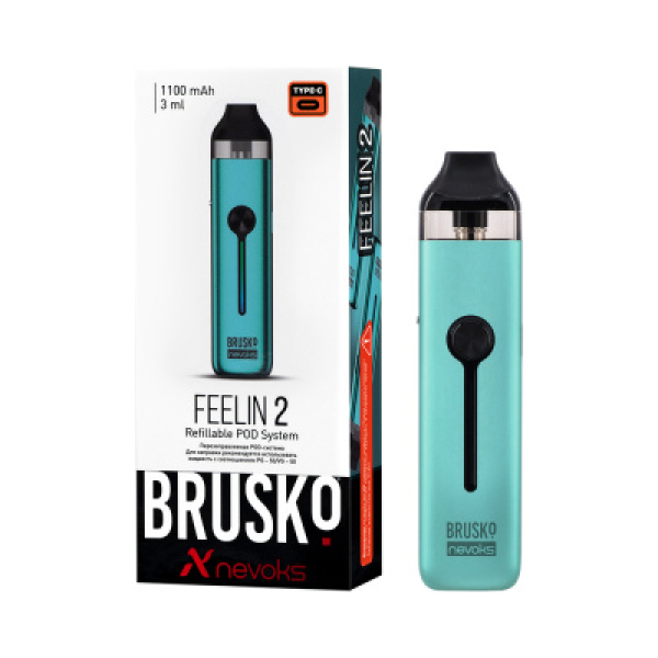 POD-система Brusko Feelin 2 Мятный в Уфе
