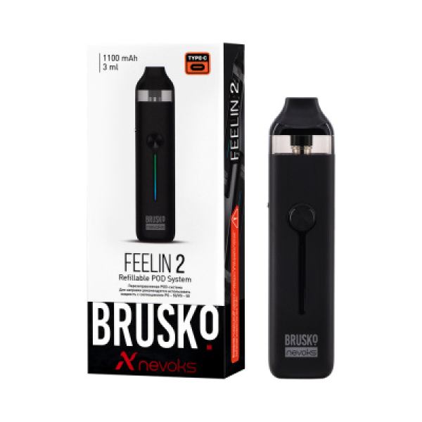 POD-система Brusko Feelin 2 Черный в Уфе