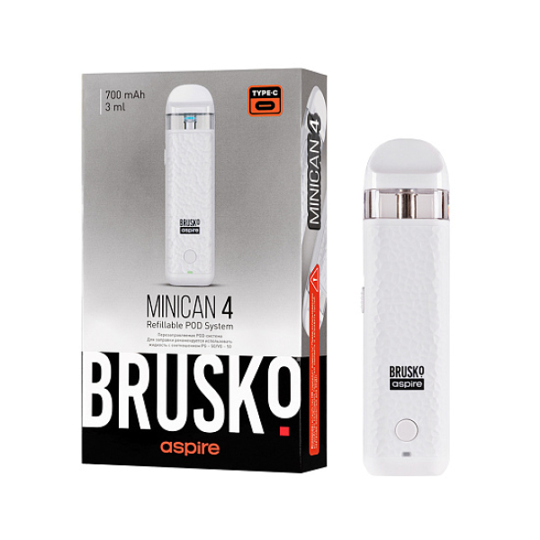 POD-система Brusko Minican 4 Белый в Уфе
