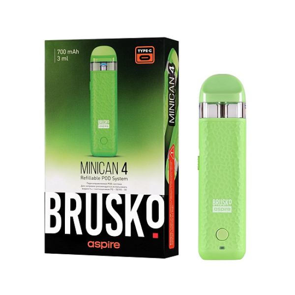 POD-система Brusko Minican 4 Зелёный в Уфе