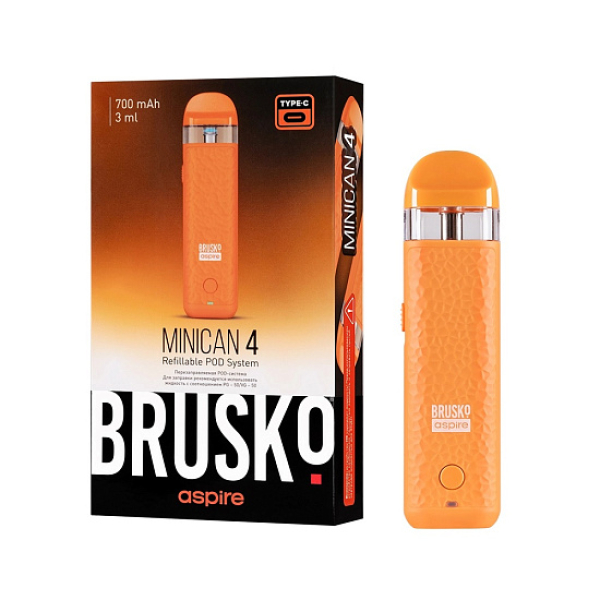 POD-система Brusko Minican 4 Оранжевый в Уфе