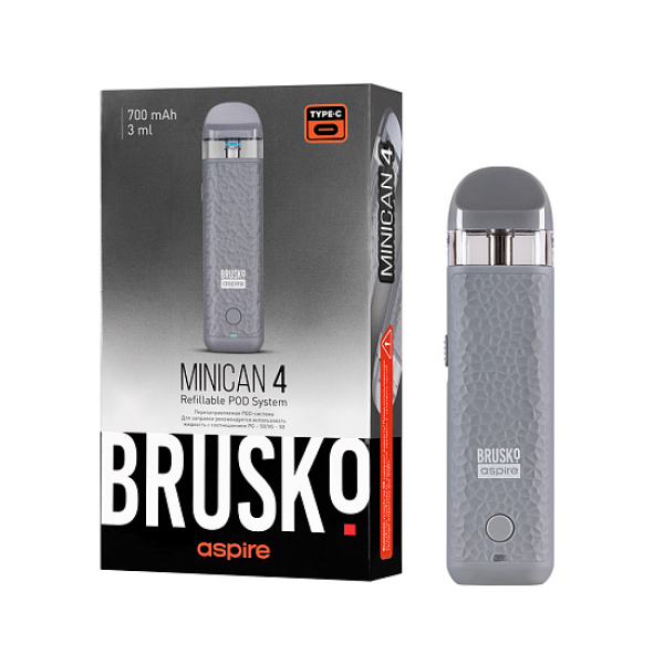 POD-система Brusko Minican 4 Серый в Уфе