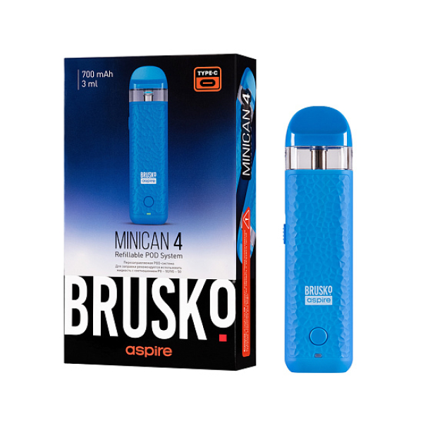 POD-система Brusko Minican 4 Синий в Уфе