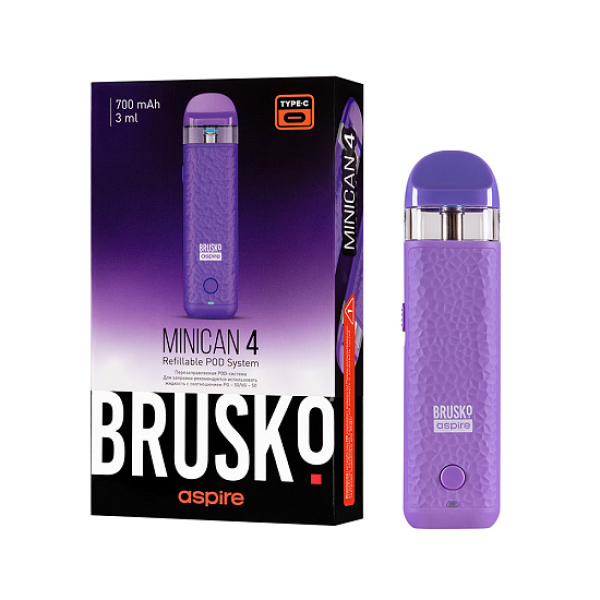 POD-система Brusko Minican 4 Фиолетовый в Уфе