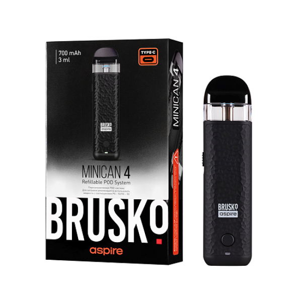 POD-система Brusko Minican 4 Черный в Уфе