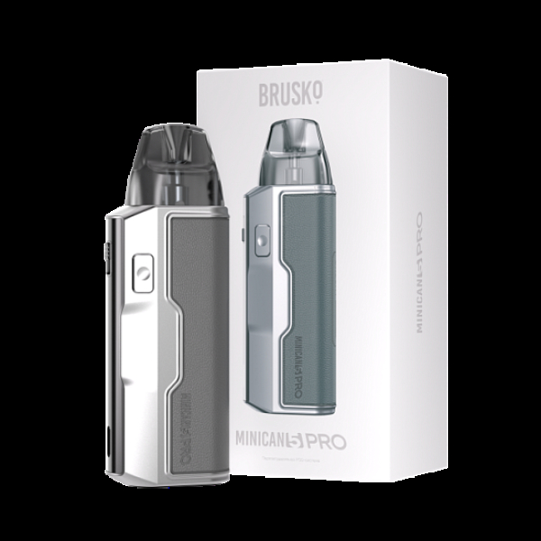 POD-система Brusko Minican 5 Pro Metallic Grey Красный,серый в Уфе
