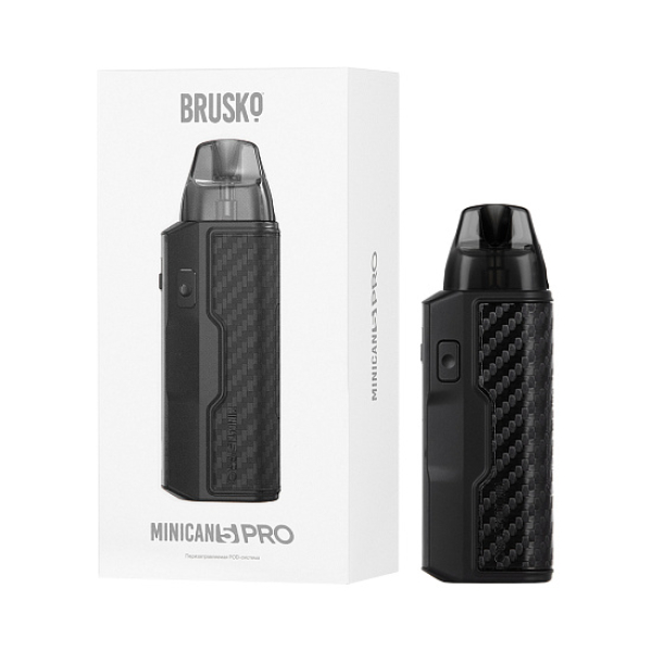 POD-система Brusko Minican 5 Pro Black Carbon Красный, черный в Уфе