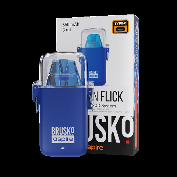 POD-система Brusko Minican Flick Синий в Уфе