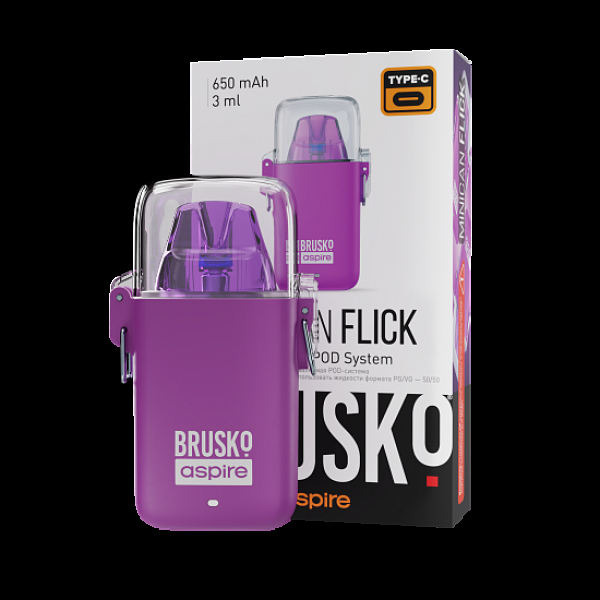 POD-система Brusko Minican Flick Фиолетовый в Уфе