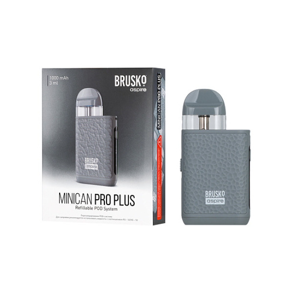 POD-система Brusko Minican Pro Plus серый в Уфе