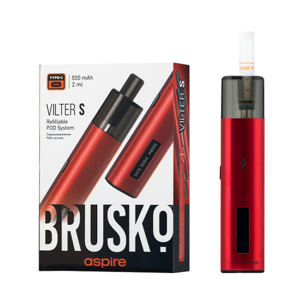 POD-система Brusko Vilter S Красный в Уфе
