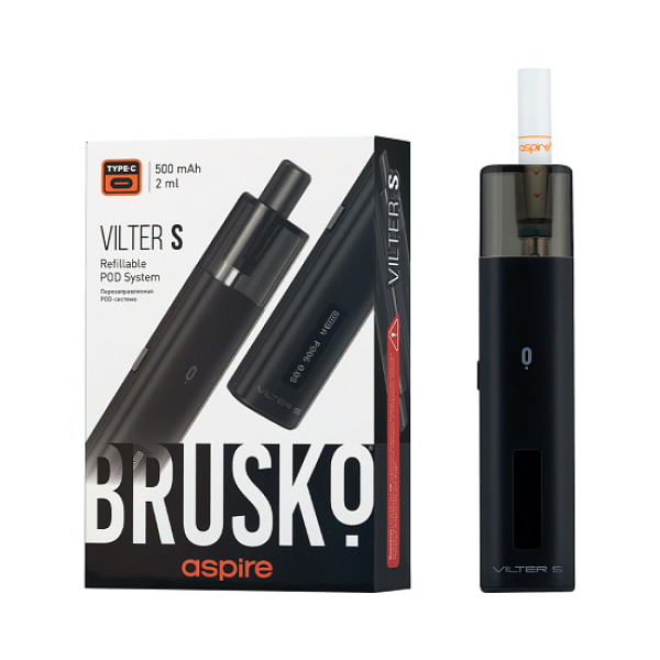 POD-система Brusko Vilter S Черный в Уфе