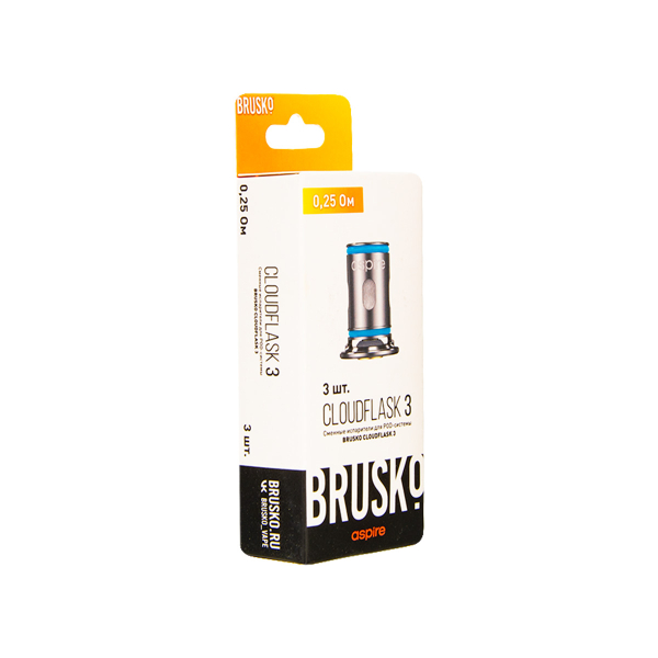 Испаритель Brusko Cloudflask 3 0.25 Ом 3 шт в Уфе