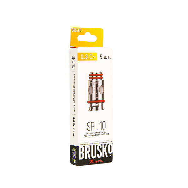 Испаритель Brusko Feelin Spl10 0.3 Ом 5 шт в Уфе