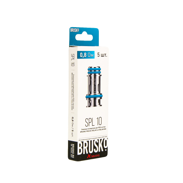 Испаритель Brusko Feelin Spl10 0.8 Ом 5 шт в Уфе