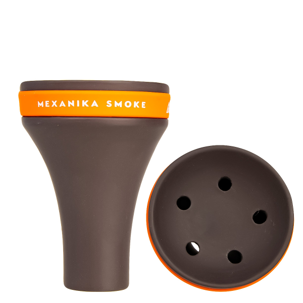Чаша Mexanika Smoke Fancy Чёрная   С Оранжевым в Уфе