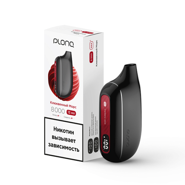 Электронка Plonq Max S 8000 Клюквенный Морс в Уфе
